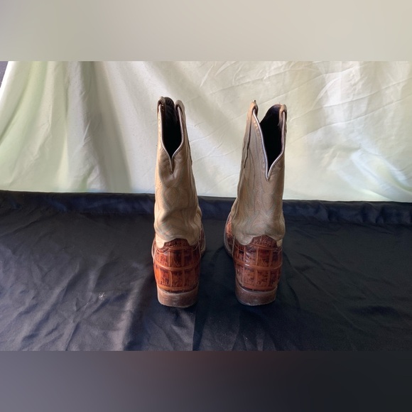 Alfa Western size 12 alligator cowboy boots - Picture 5 of 9